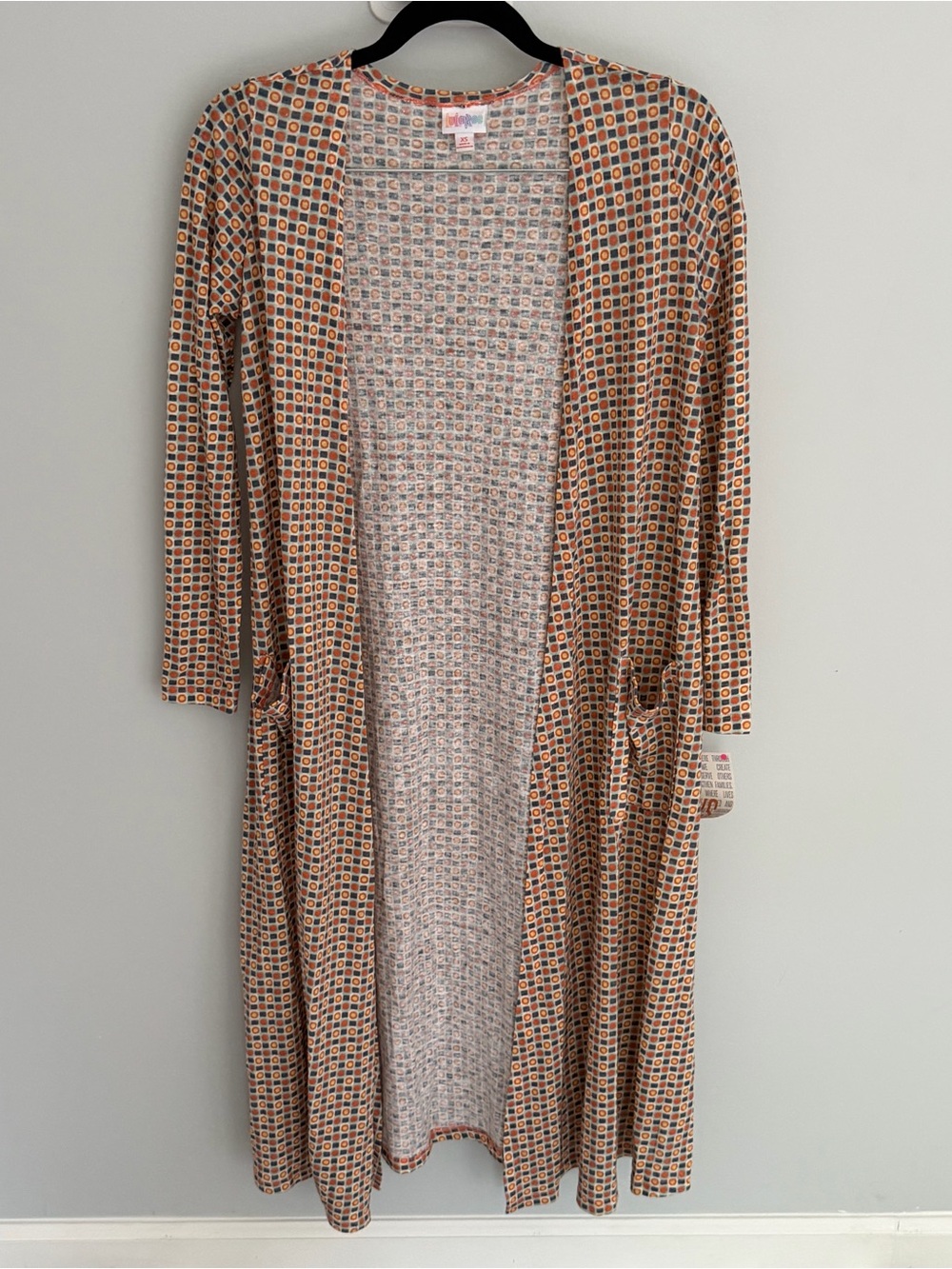 NWT Lularoe Sarah Cardigan Long Sweater Women’s Size XS